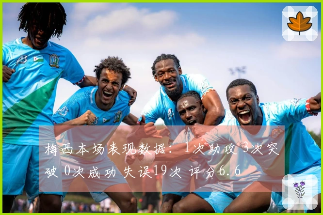 梅西本场表现数据:1次助攻 3次突破 0次成功 失误19次 评分6.6